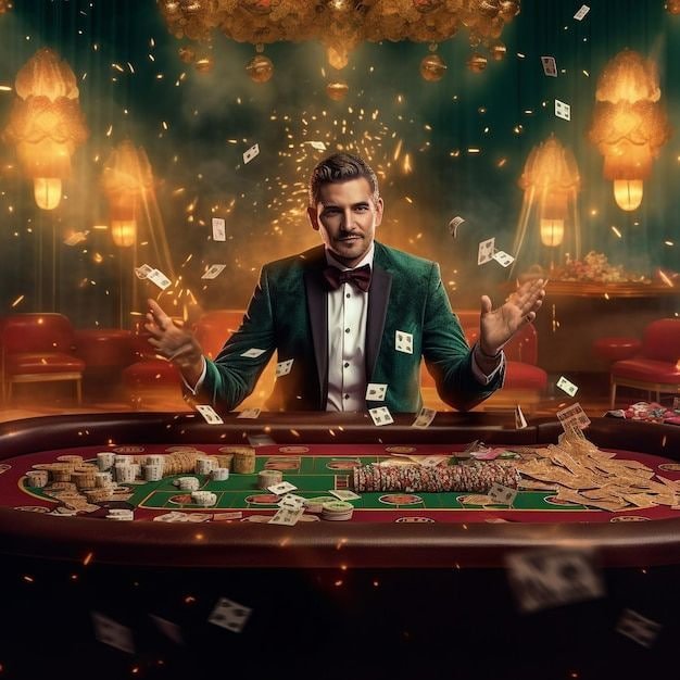 AK 44 Casino Table Games feature cards in a dark minimal layout